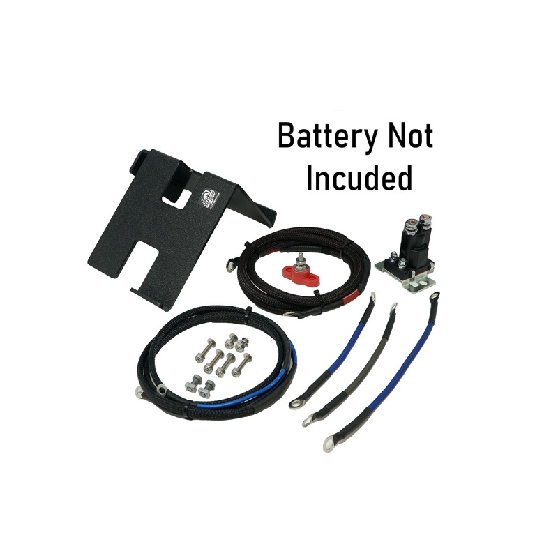 Can-Am X3 2nd Battery Kit (Wire Kit & Battery Mount Only)