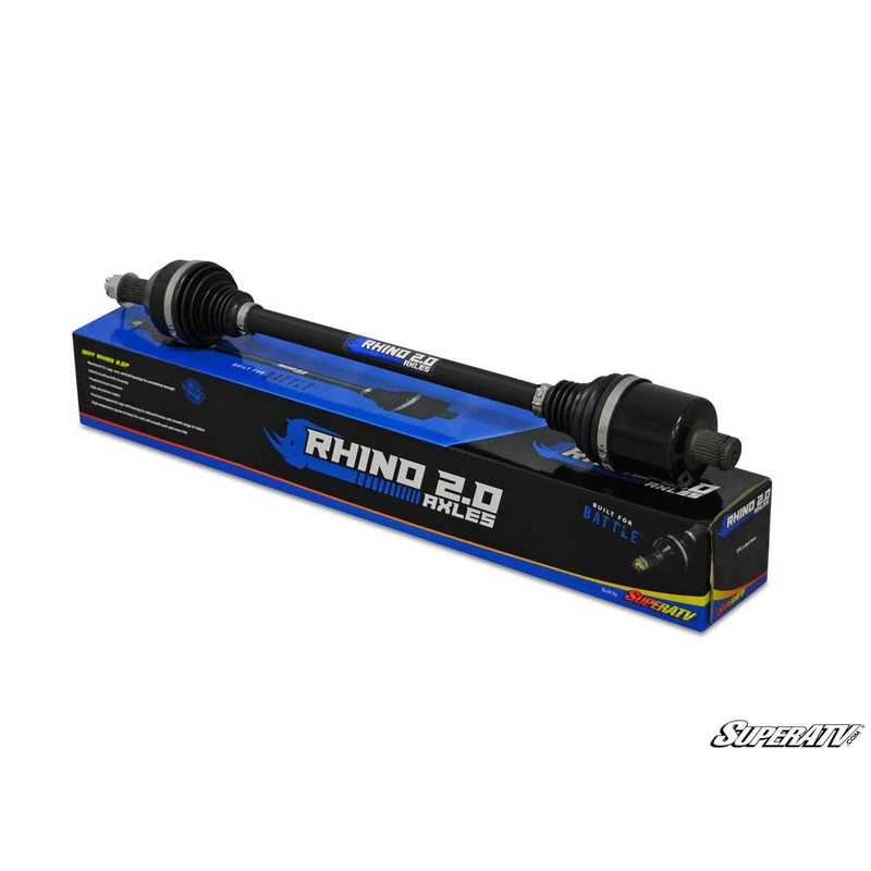 SuperATV Polaris RZR Turbo R Rhino 2.0 Axles