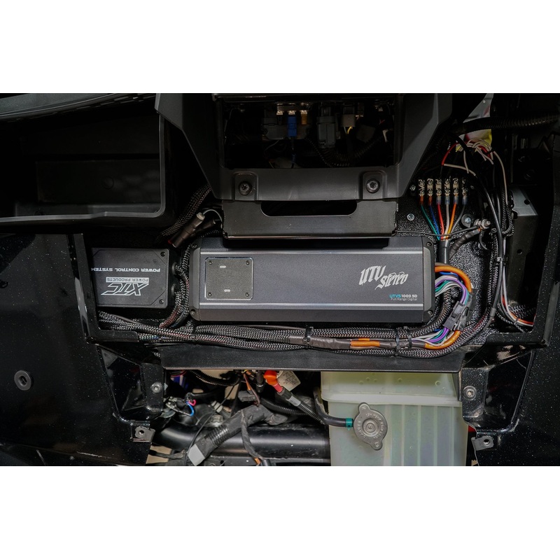 19+ RZR Dash Amplifier Mount