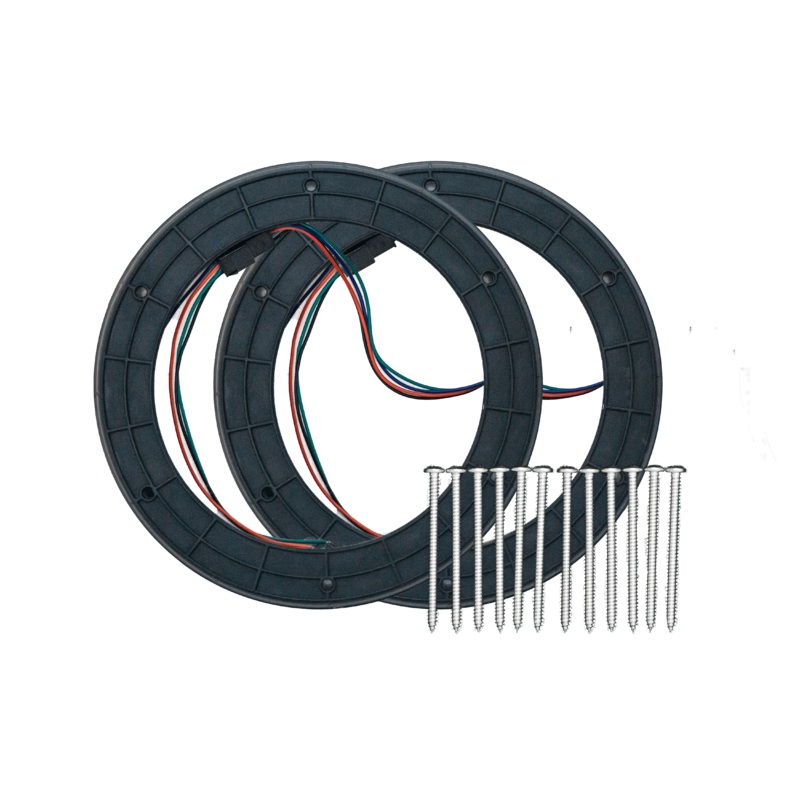 6.5" RGB LED Speaker Rings (Pair)
