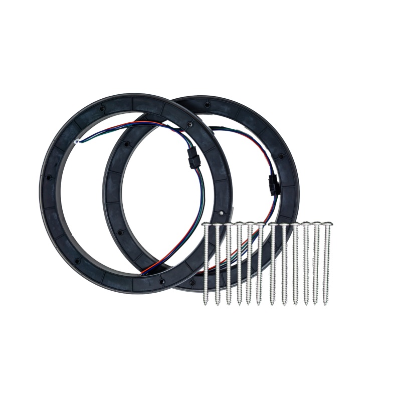 8" RGB LED Speaker Rings (Pair)