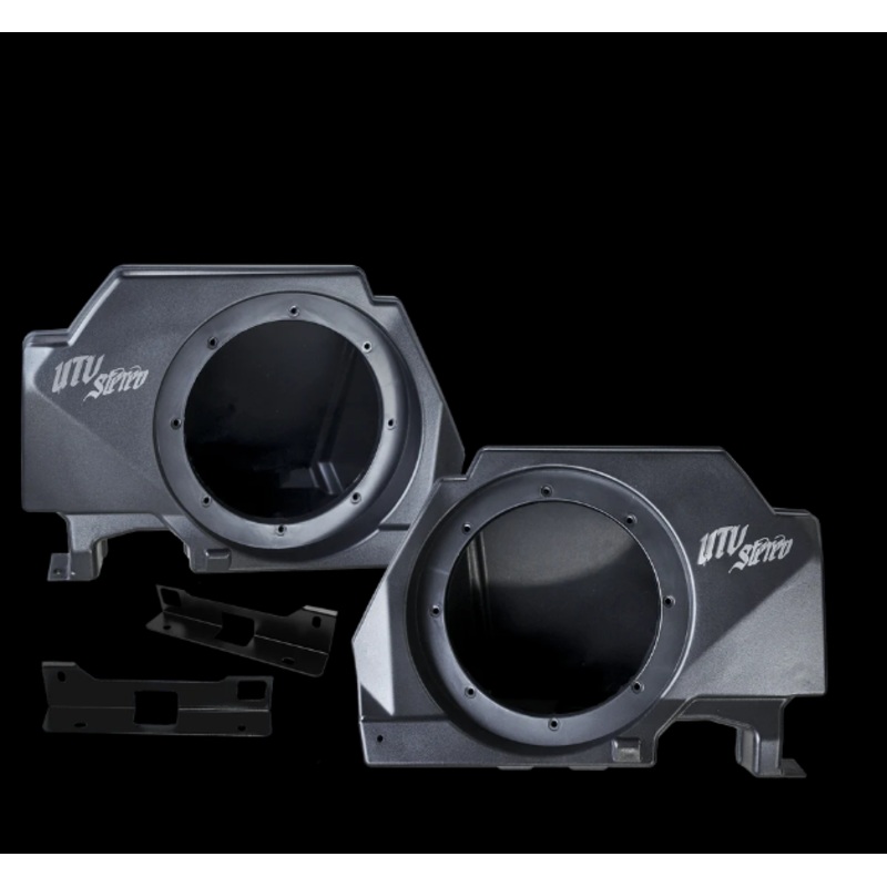 Polaris RZR Pro Series 6.5" Rear Seat Speaker Enclosures - Unloaded