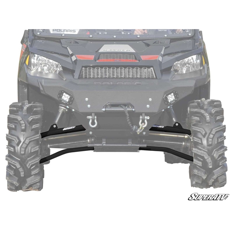 SuperATV Polaris Ranger 1000 Diesel High Clearance 1.5" Forward Offset A-Arms