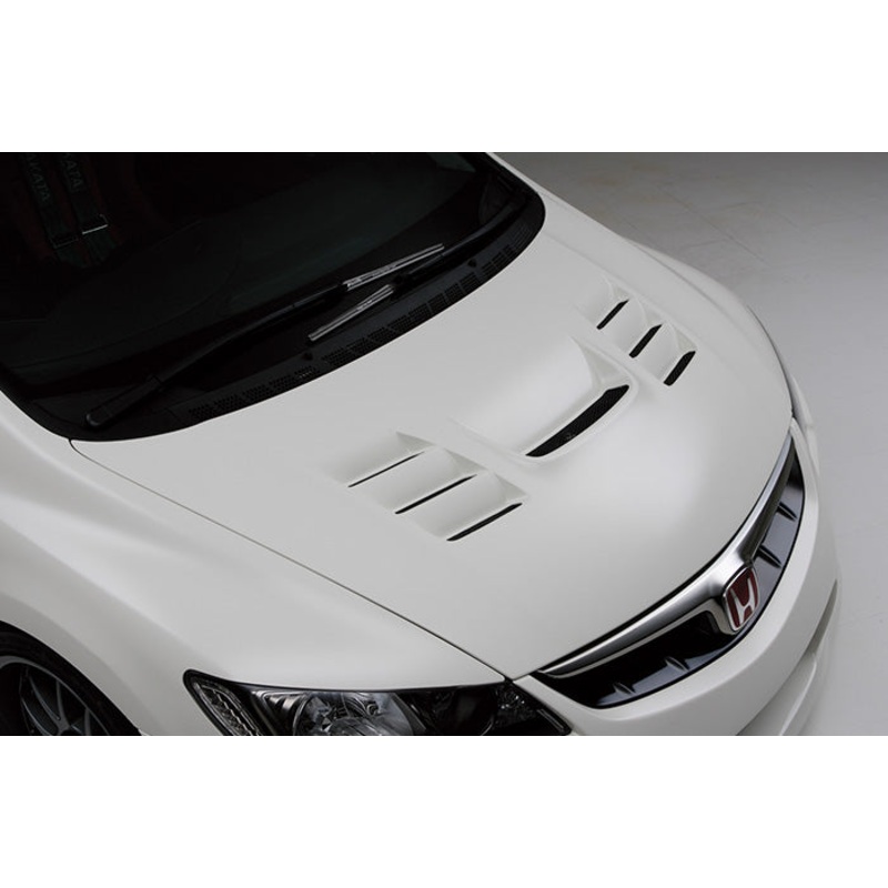 INGS N-SPEC AERO BONNET FRP FOR HONDA CIVIC TYPE-R FD2 00149-00502