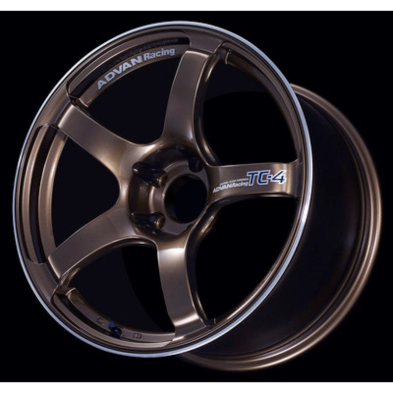 Advan TC4 17x9.0 +35 5-114.3 Umber Bronze Metallic & Ring Wheel