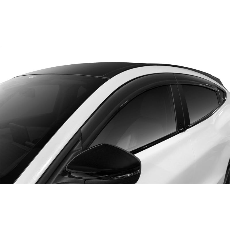 AVS 11-22 Dodge Charger Ventvisor Low Profile Deflectors 4pc - Smoke