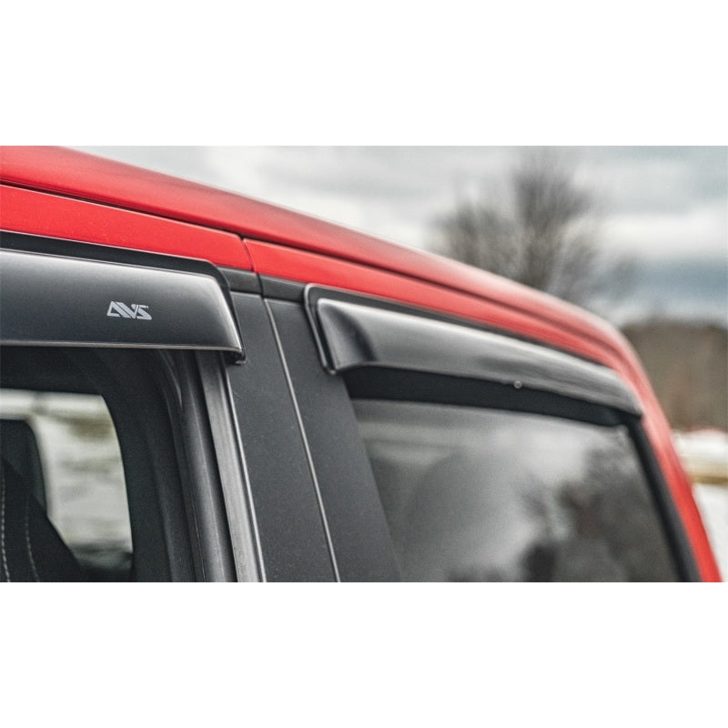 AVS 2024 Toyota Tacoma 4pc Ventvisor - Smoke