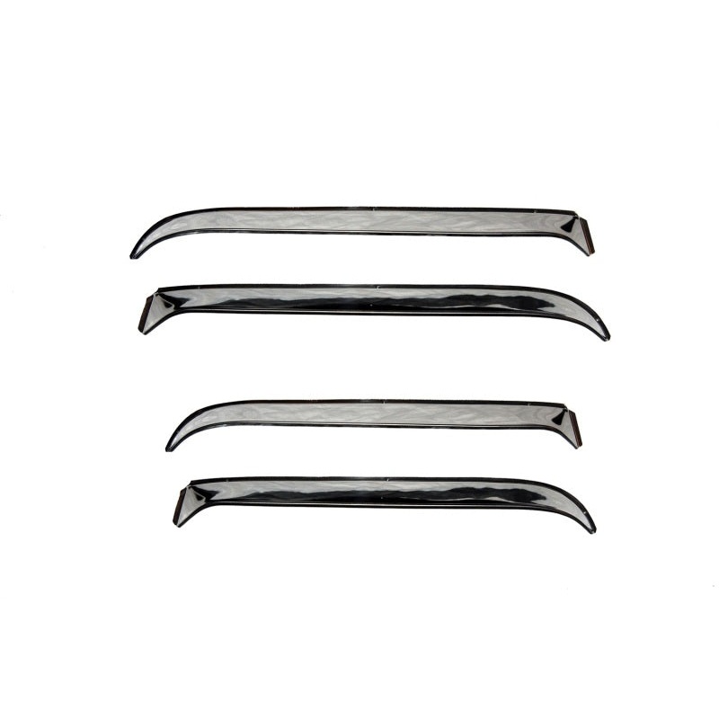 AVS 77-84 Buick Electra Ventshade Front & Rear Window Deflectors 4pc - Stainless