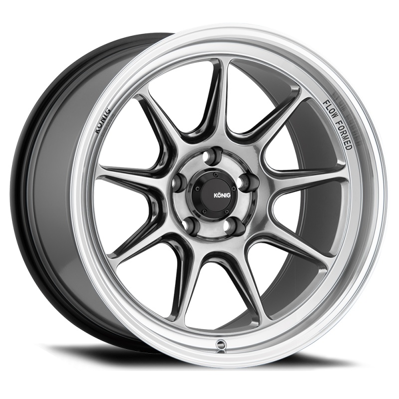 Konig Countergram 18x10.5B 5x114.3 ET20 Hyper Chrome / Machined Lip