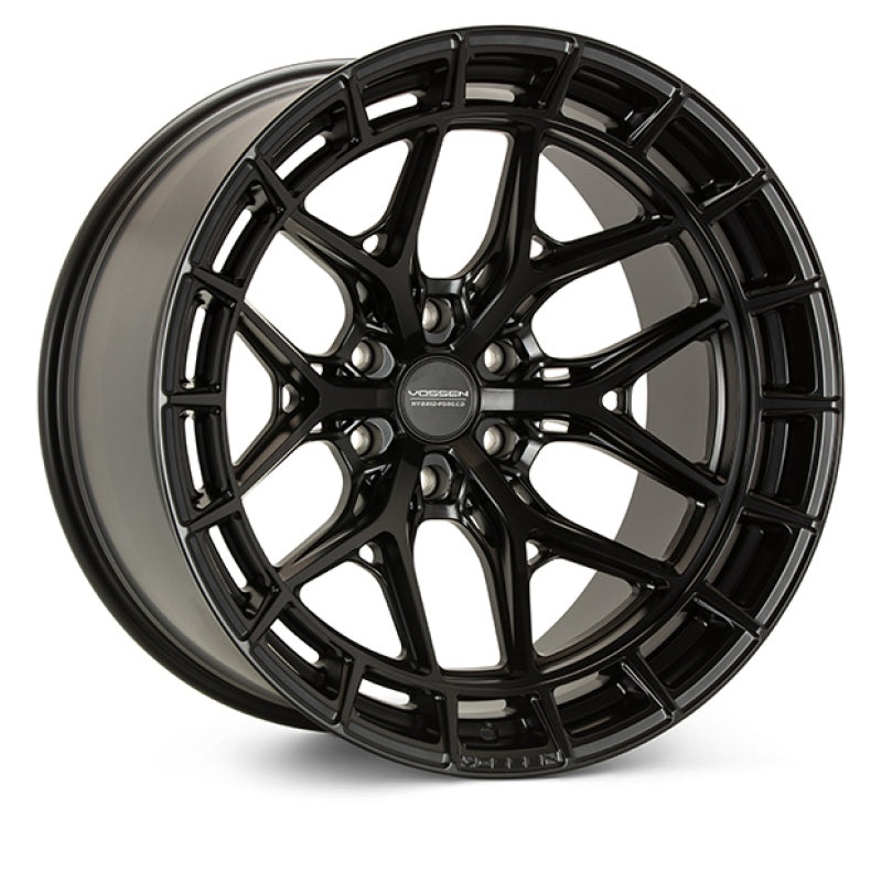 Vossen HFX-1 22x10 / 8x180 / ET-18 / Super Deep / 124.3 CB - Satin Black Wheel