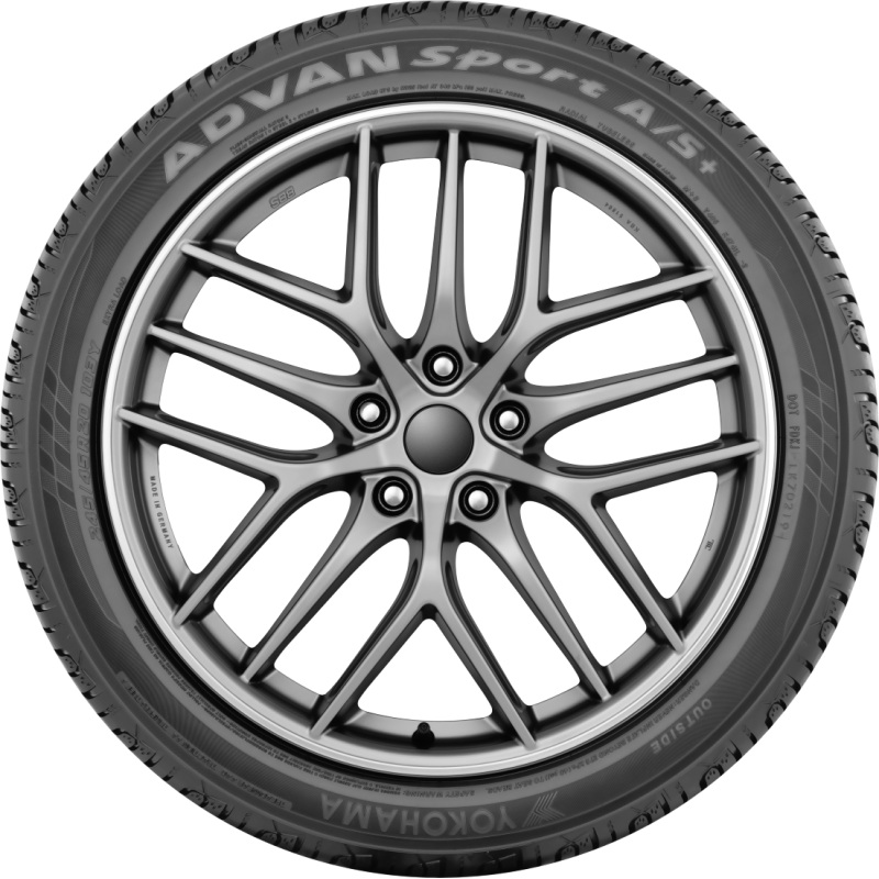 Yokohama Advan Sport A/S+ Tire - 245/40R19 98Y
