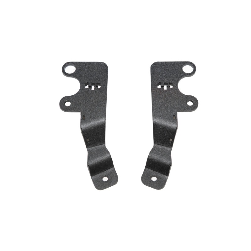 LP Aventure 13-17 Subaru Crosstrek Hood Light Brackets - Powder Coated (Pair)