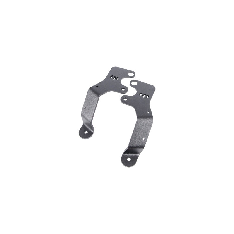 LP Aventure 2019+ Subaru Forester / 2020+ Subaru Outback Hood Light Brackets - Powder Coated (Pair)