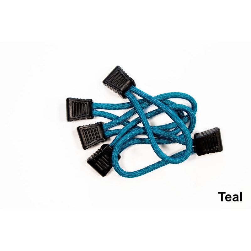 Fishbone Offroad Paracord Zipper Pulls 5 Pcs Teal