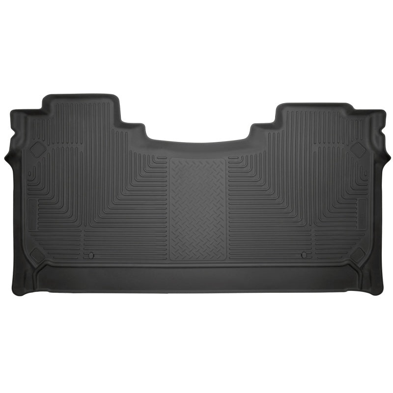 Husky Liners 2019 Ram 1500 Crew Cab WeatherBeater Black Second Row Floor Liners