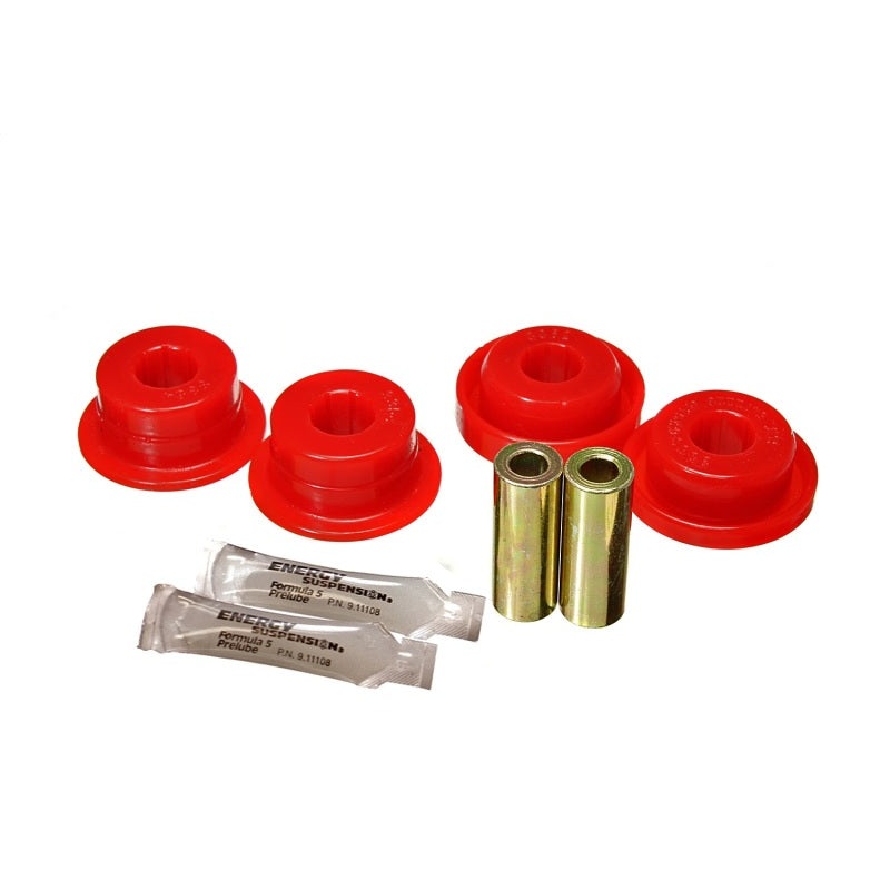 Energy Suspension 97-06 Jeep Wrangler TJ Front Control Arm Bushing - Axle Only Position - Red