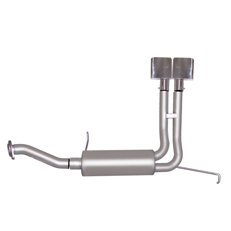 Gibson 94-95 Chevrolet C1500 Base 4.3L 2.5in Cat-Back Super Truck Exhaust - Stainless