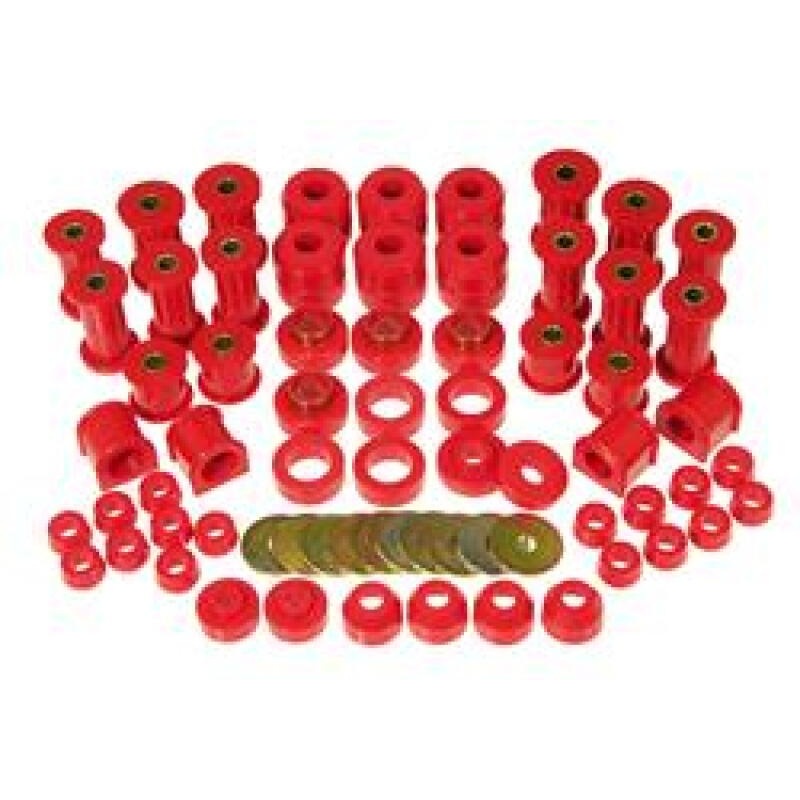 Prothane 87-96 Jeep Wrangler Total Kit - Red
