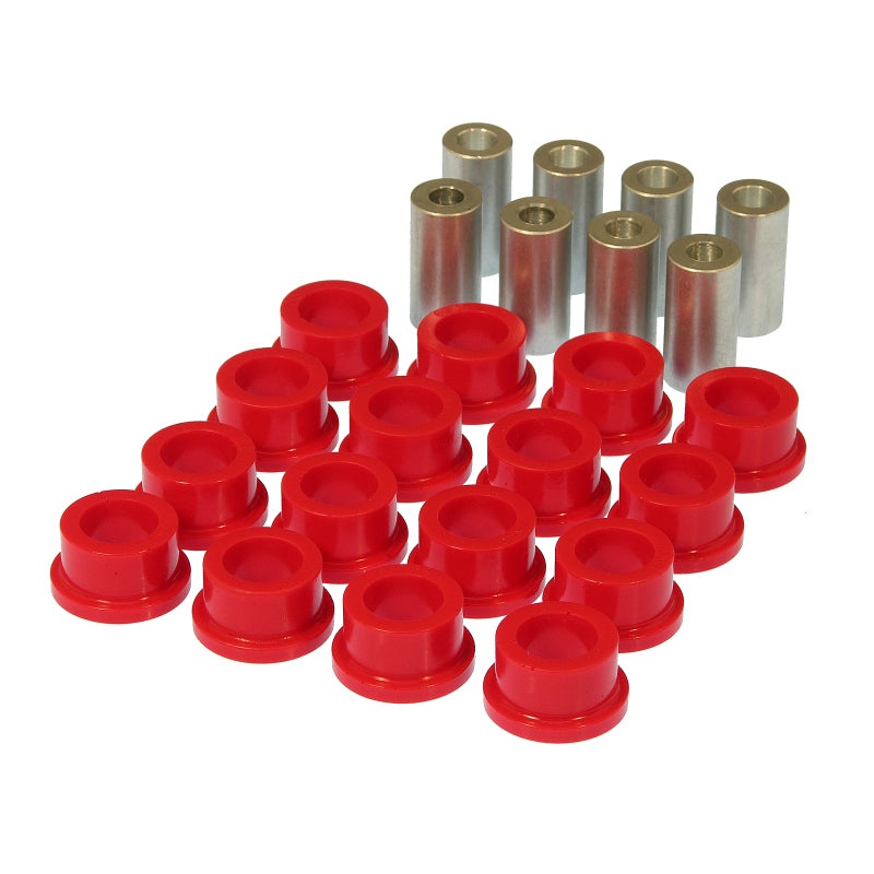 Prothane 10 Chevy Camaro Rear Toe & Trailing Arm Link Bushings - Red