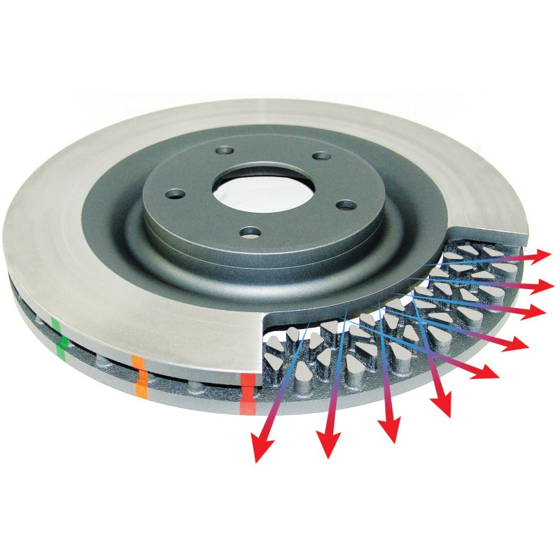 DBA 02-06 Audi A4 3.0L Front Slotted Street Series Rotor