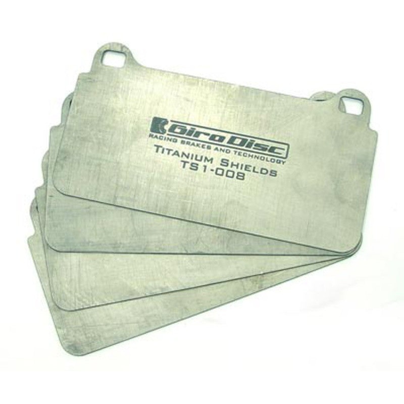GiroDisc Ferrari 360 Front Titanium Pad Shields