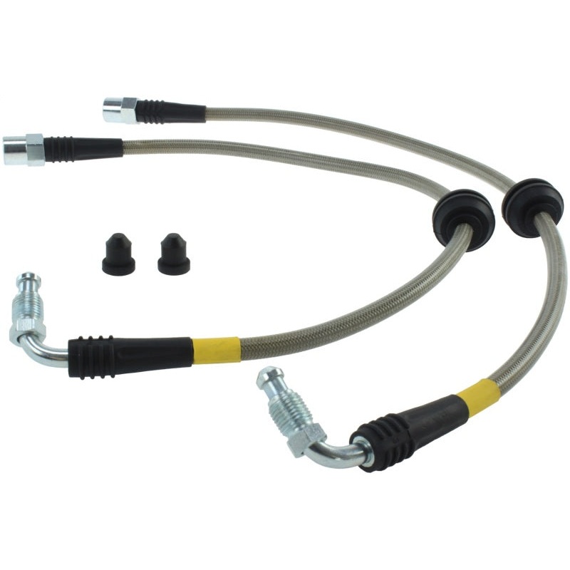 StopTech 07-08 Audi RS4 Front Stainless Steel Brake Line Kit