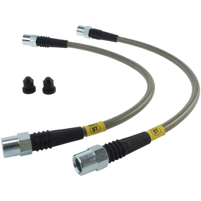 StopTech 09-11 Audi A6 Quattro / 07-11 S6 Front Stainless Steel Brake Line Kit