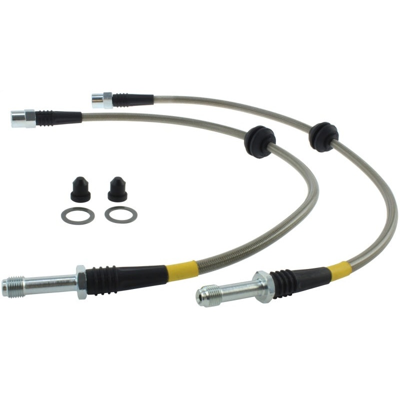 StopTech 09 Audi A4 Sedan / 08-10 A5-S5 Front Stainless Steel Brake Line Kit