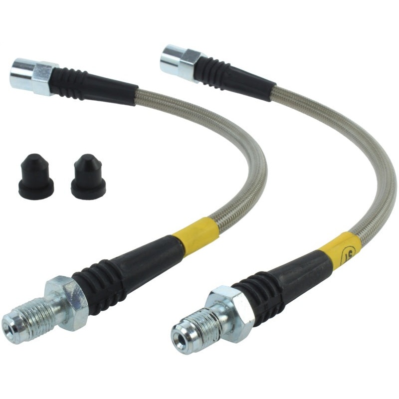 StopTech 92-94 Audi S4/95 Audi S6 Rear Stainless Steel Brake Line Kit