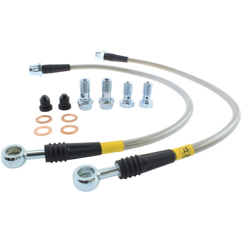 StopTech 98-06 Golf 1.8 Turbo/VR6/20th Ann Front Stainless Steel Brake Line Kit