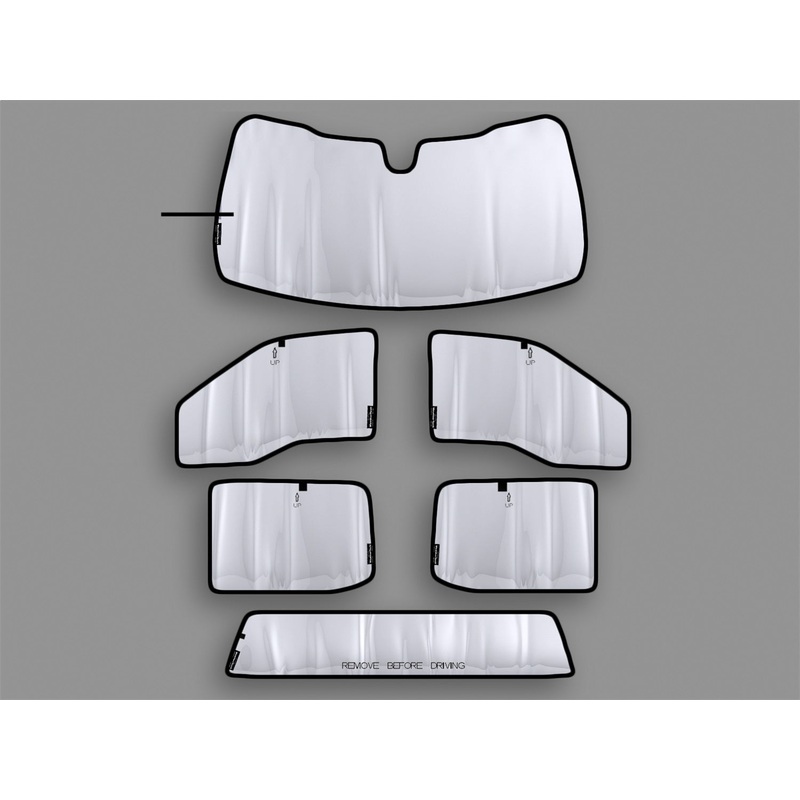 WeatherTech SunShade Full Vehicle Kit; 6 pc.; - CFRI736090814