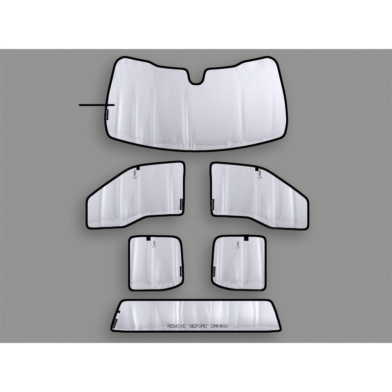WeatherTech SunShade Full Vehicle Kit; 6 pc.; - CFRI736090829