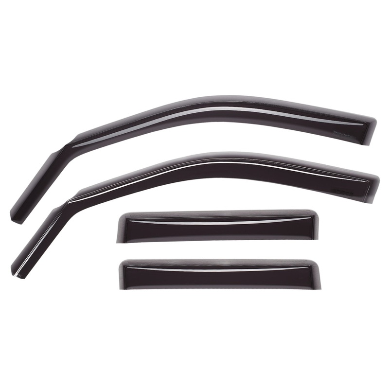 Side Window Deflector; 4 pc; Dark Tint; - CFRI736088409