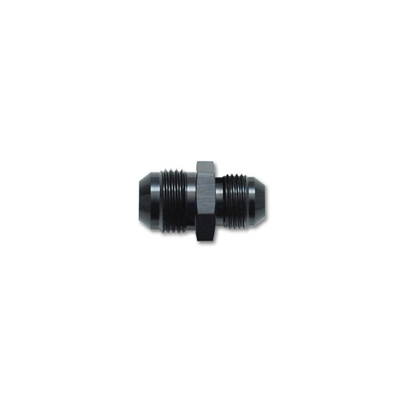 Reducer Adapter Fittings; Size: -4AN x -8AN; 6061 Aluminum; Anodized Black; - CFRI736074334