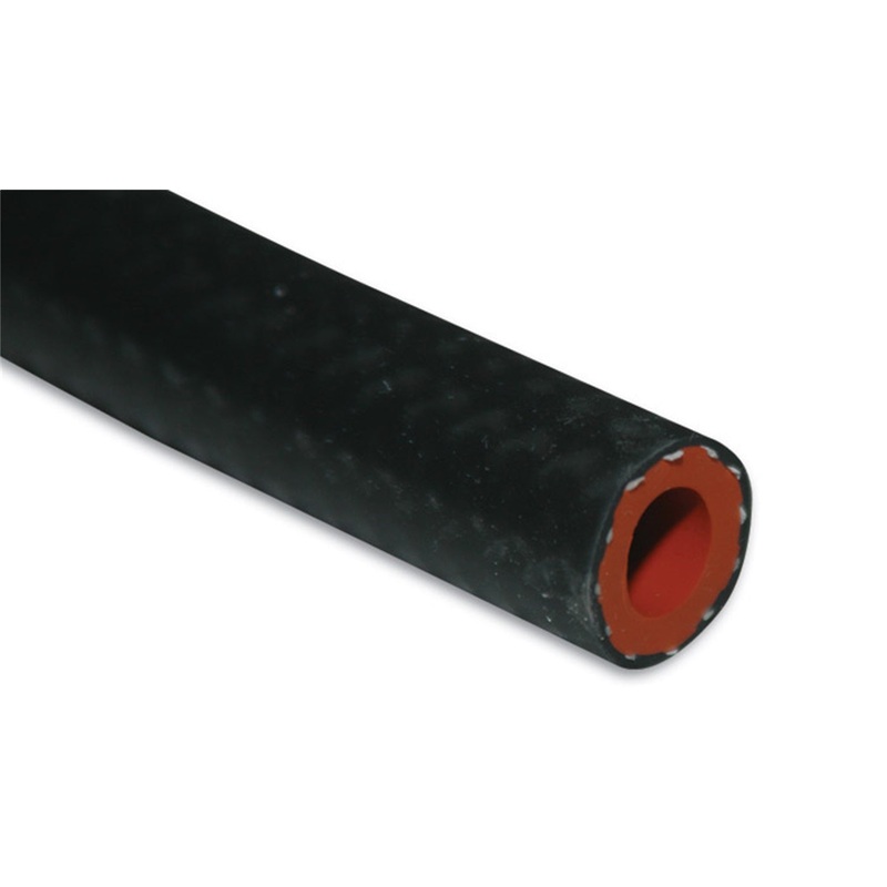 Silicone Heater Hose; 3/8 in./10mm ID x 20 ft. Long; Gloss Black; - CFRI736072433