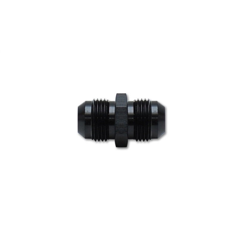 Union Adapter Fitting; Size: -3AN x -3AN; 6061 Aluminum; Anodized Black; - CFRI736074449