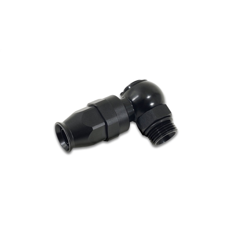 Banjo Hose End for PTFE Lined Flex Hose; Size -8 AN; Bolt Size -8 ORB; - CFRI736091111