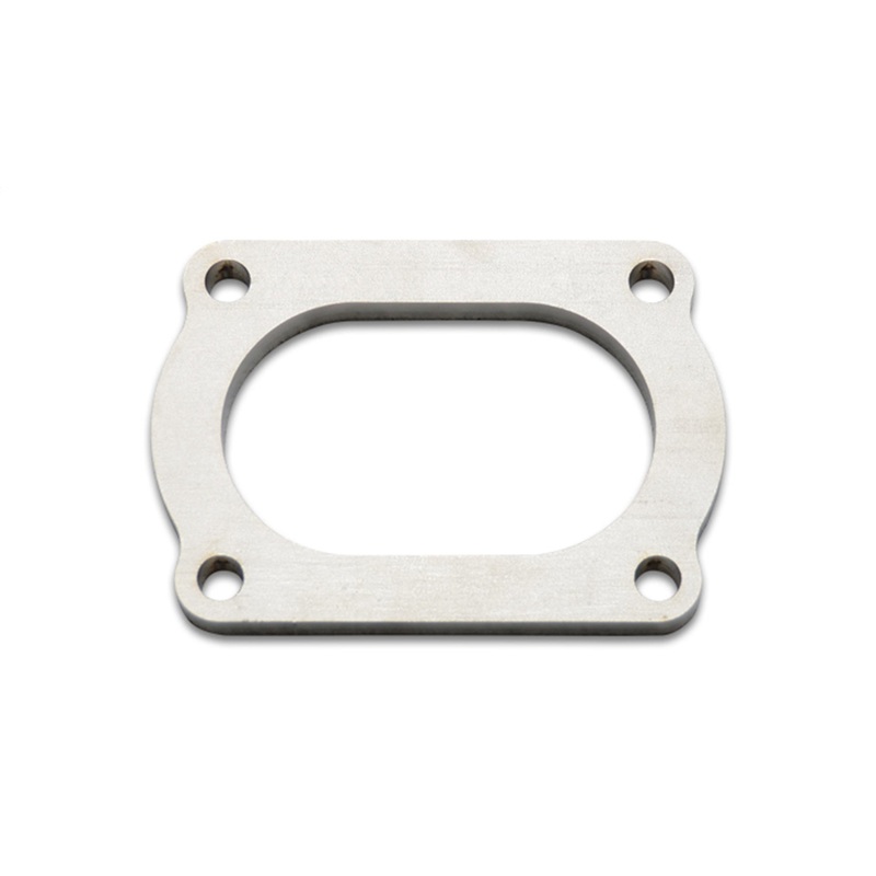 4 Bolt Flange; For 3 in. Nominal Oval Tubing; 304 Stainless Steel; - CFRI736073236