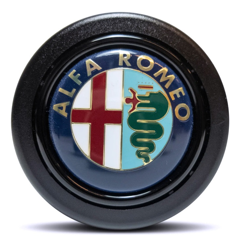 Alfa Romeo Horn Button - Round Lip