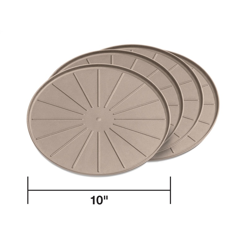 Round Coaster Set; Terracotta; 4 pc.; 10 in.; - CFRI736087542