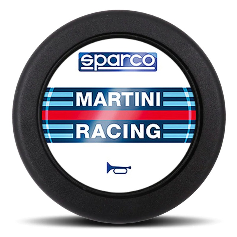 Sparco Horn Button - Martini Racing Emblem 60mm