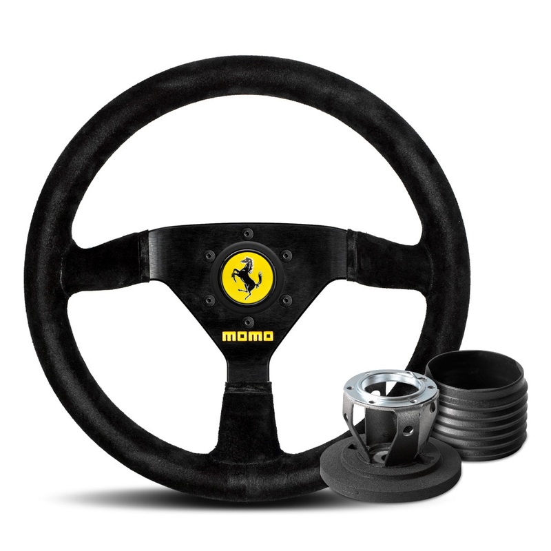 Ferrari F355 Challenge MOMO Mod. 69 Steering Wheel & Hub Adapter Boss Kit For Ferrari F355 360 Modena