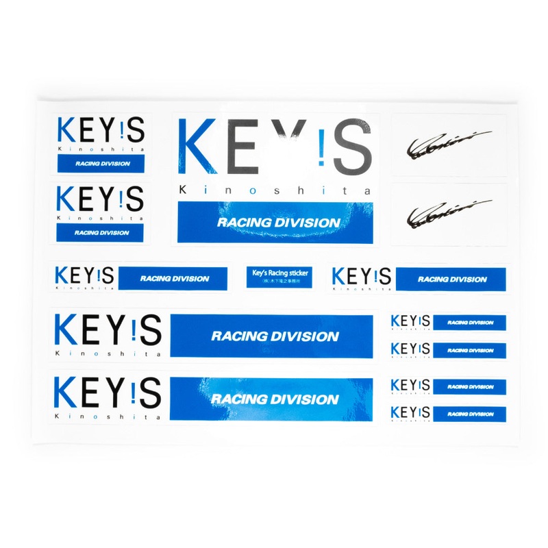 KEY'S Racing Stickers Pack
