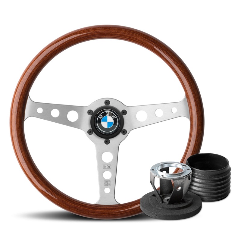 MOMO Indy Steering Wheel & Hub Adapter Boss Kit For BMW E21 E23 E24 E12