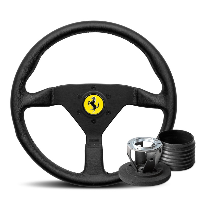 MOMO Montecarlo 350mm Steering Wheel & Hub Adapter Boss Kit For Ferrari F355 360 Modena