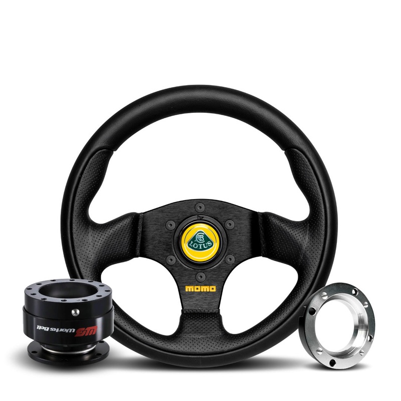 MOMO Team Steering Wheel & Works Bell Rapfix Quick Release Kit For Lotus Elise