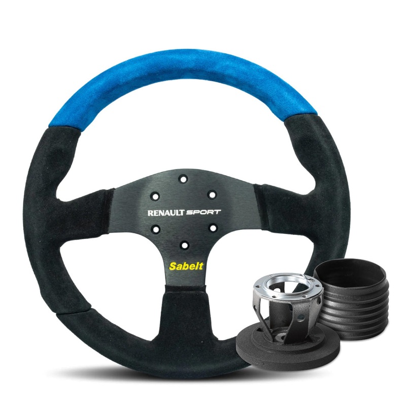 Sabelt Renault Clio Cup Race Steering Wheel & Hub Adapter Boss Kit For Renault Clio 172/182