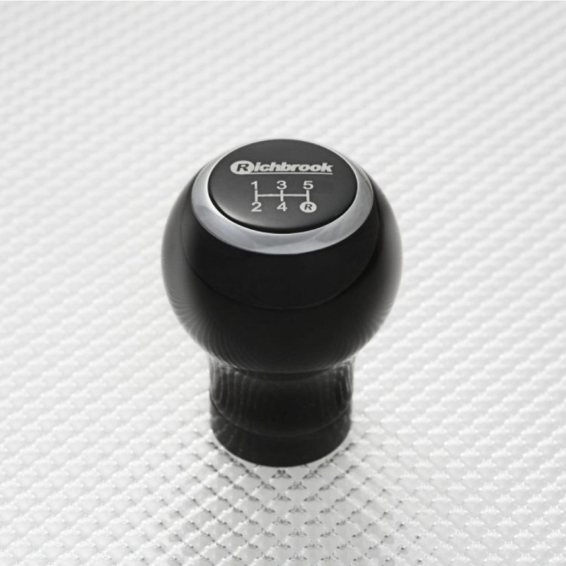 Richbrook Shift Gear Knob - Black Aluminium