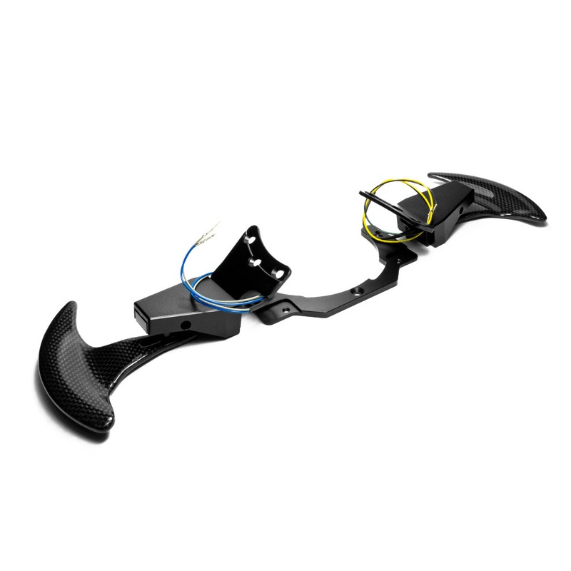 Works Bell Carbon Paddle Column Shifter Kit For Infiniti G35 Standard Steering Wheel