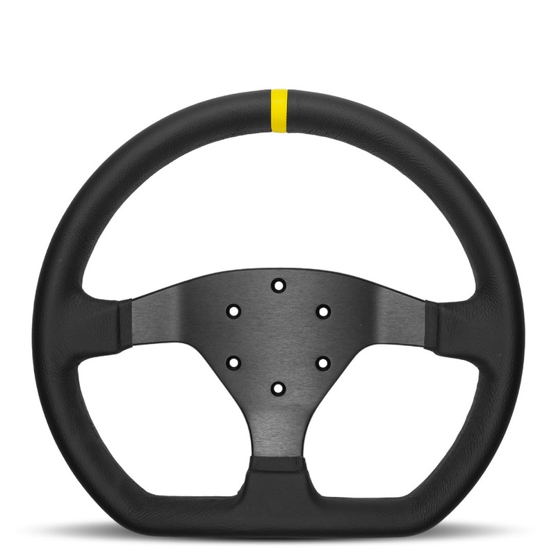Porsche 911 GT3 Cup Steering Wheel - Black Leather Black Spokes 320mm - 991.347.804.8A